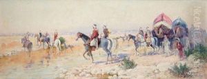 La Cortege
Huile Sur Toile by Emile Bertrand