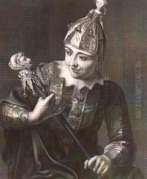 A Jester (jeune Garcon En Costume De Folie) - view 1