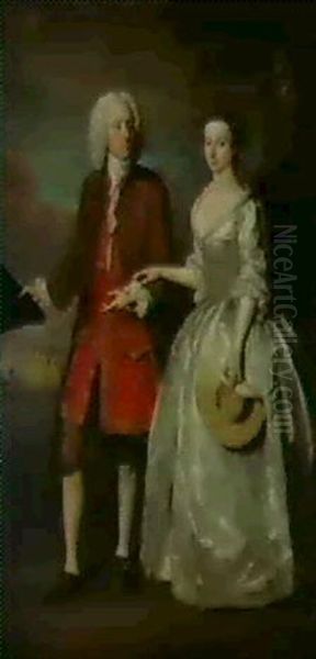 Portrait Of William Lowther And Catherine Ramsden - view 1