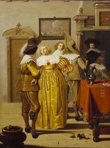 Joyeuse Compagnie Dans Un Interieur by Jacob Frans van der Merck