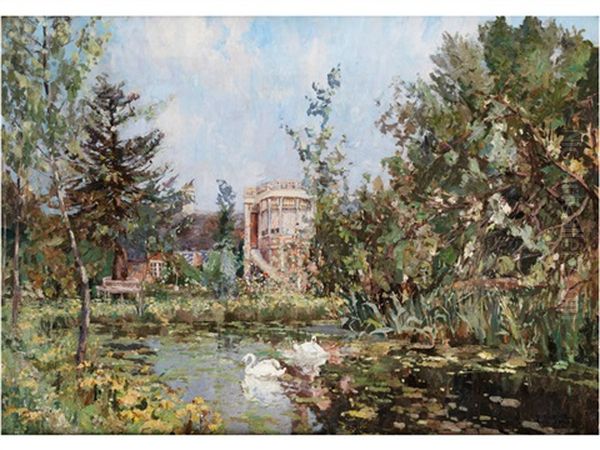 Teich Mit Schwanen - view 1