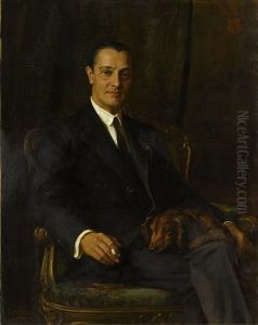 Portrait Des Grafen Tiele-winkler by Gyula Meresz Muller