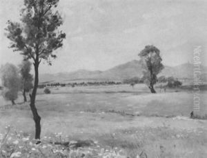 Vortaunuslandschaft Mit Feldberg by Karl Mergell
