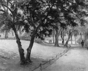 Anlagenring In Frankfurt by Karl Mergell