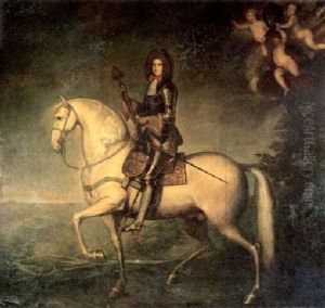 Karl V. Von Lothringen Als Sieger Uber Die Turken Vor Wien, 1683 by Matthaeus Merian