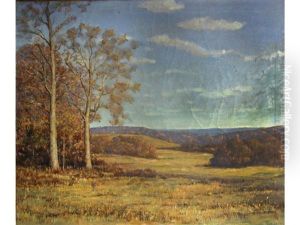 Autumn Landscape by Isaac Watt Meridith
