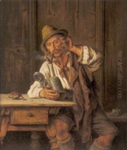 Ein Leerer Krug by Eduard Merk