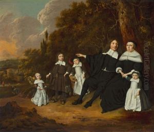 Portrait Of A Rotterdam Family In An Italianate Landscape Portrait Of A Rotterdam Family In An Italianate Landscape
