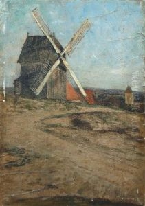 Windmuhle Bei Zernikow Windmuhle Bei Zernikow