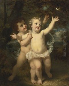 The Butterfly by Hugues Merle