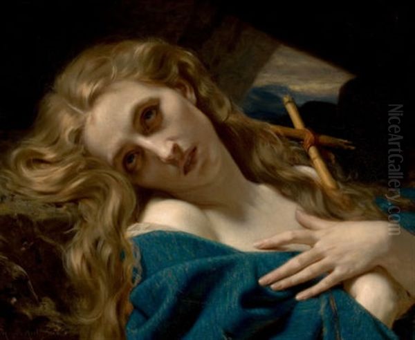 Mary Magdalene In The Cave - view 1