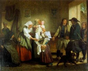 The Grandparents' Visit by Hugues Merle