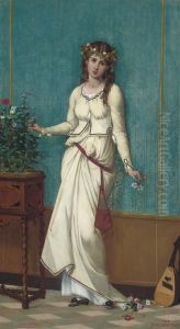 Ophelia by Jean Baptiste Bertrand