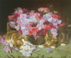 Chatons Et Pois De Senteur