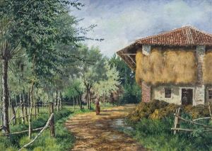 Cascinale Con Figure Cascinale Con Figure