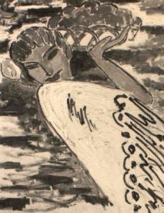 Porteuse D'oranges by Alexis Merodack-Jeaneau