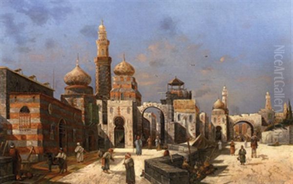 Orientalische Stadt - view 1