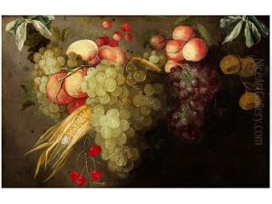 Fruchtestillleben by Cornelis Mertens