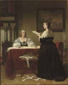 The Seamstresses by Johann Cornelius Mertz