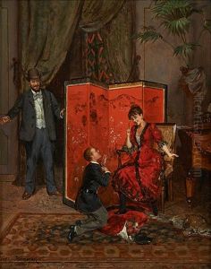 La Demande Precoce En Mariage by Pawel Merwart