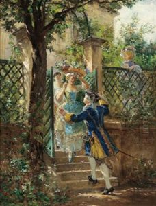 Der Besuch by Pawel Merwart
