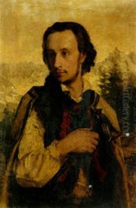 A Portrait Of Ralph Modjeski Dressed As A Polish Mountaineer