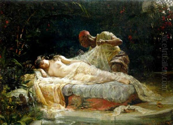 A Reclining Beauty - view 1