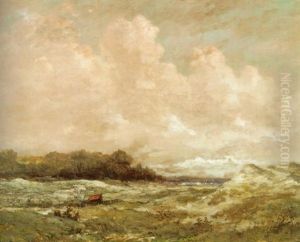 Duinlandschap Met Schuurtje