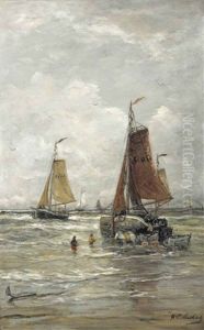 Unloading The Catch, Scheveningen