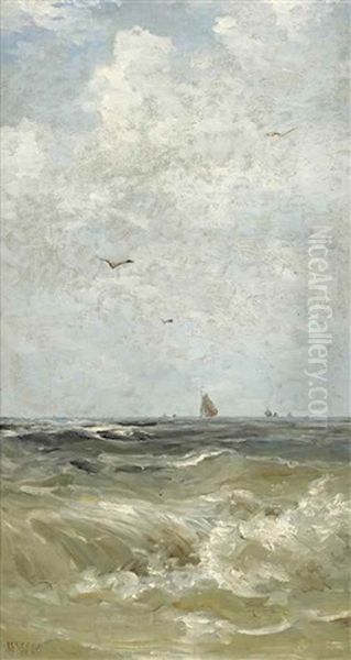 Breakers Along The Dutch Coast - view 1