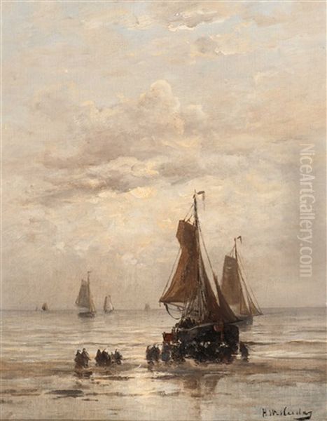 The Unloading Of The Bomschuit - view 1