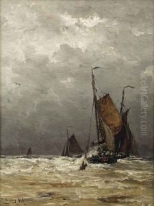 The Return Of The Bomschuiten by Hendrik Willem Mesdag