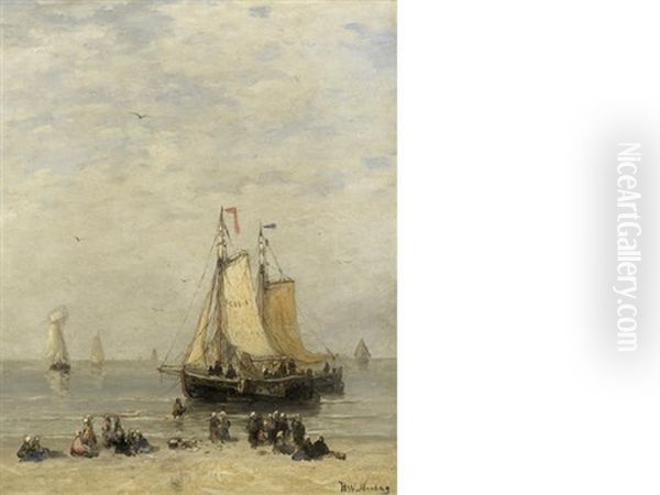 Unloading The Catch, Scheveningen - view 1