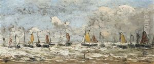 Fishing Fleet Off The Dutch Coast Fishing Fleet Off The Dutch Coast