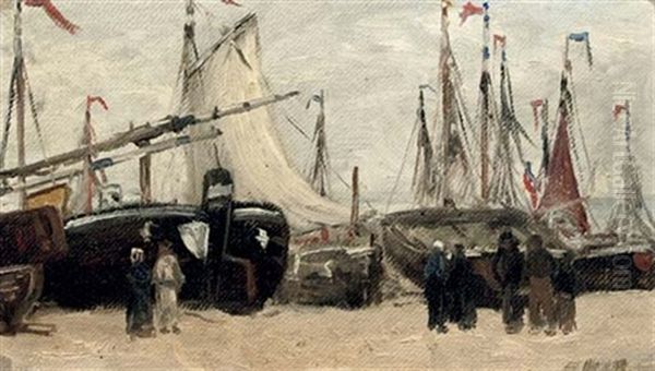 Bommen Op Het Strand - On The Beach - view 1