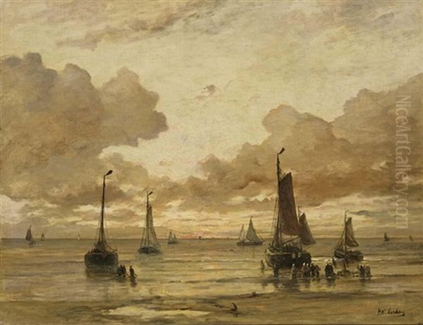 Fishing Boats Near The Shore - view 1