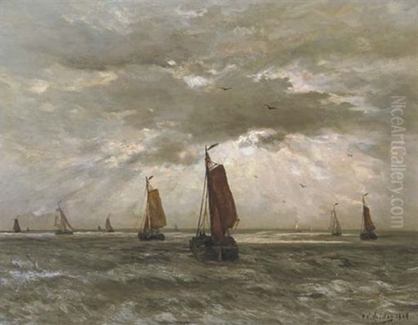 Light Breaking Through The Clouds: The Return Of The Fleet - view 1