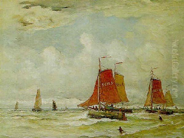 Schepen Voor De Kust - view 1