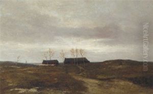 Sheepfolds In An Extensive Heathland