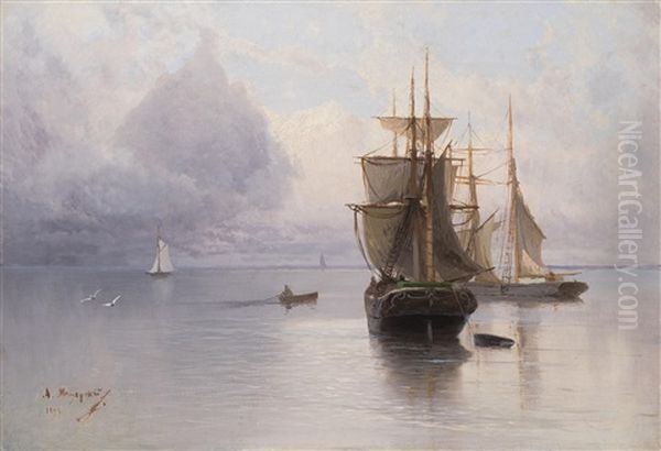 Ship At Sea - view 1