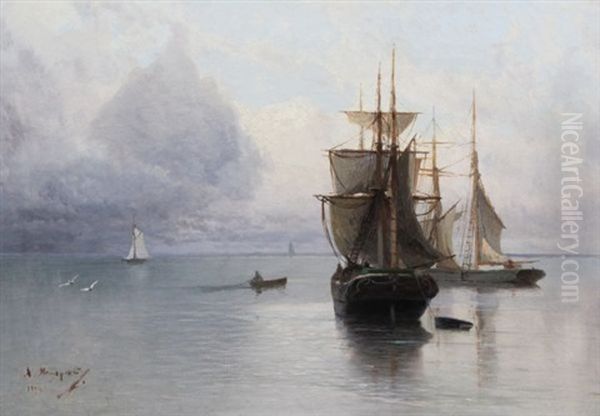 Shipping On A Calm Sea - view 1