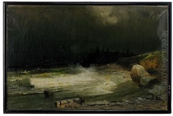 An Approaching Storm Off The Baltic Coast - view 1