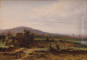 Kustenlandschaft Mit Muhle by Theodorus Ludovicus Mesker