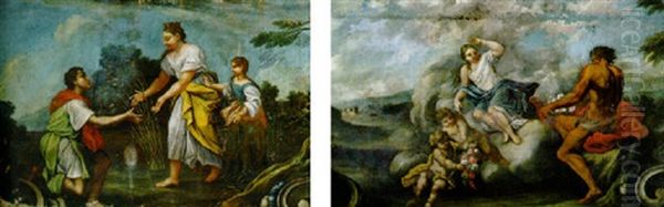 Friso Decorativo Con Escena Mitologica - view 1