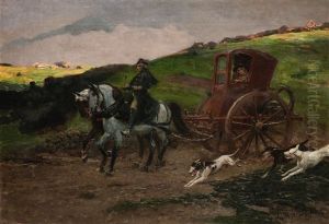 Kutschfahrt by Pius Ferdinand Messerschmitt