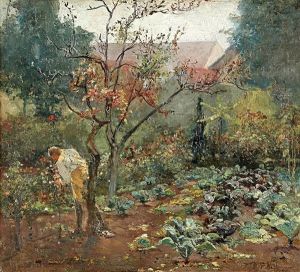 Der Rosenschneider by Pius Ferdinand Messerschmitt