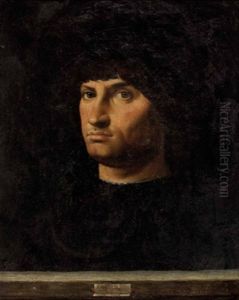 Portrait Eines Herrn - Il Condottiero by Antonello da Messina