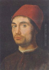 Portrait Of A Gentleman Wearing A Red Cap
