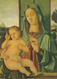 Madonna Con Bambino by Antonello da Messina