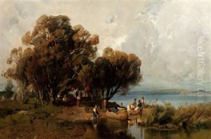 Fisherman's Hut At The Lake Balaton